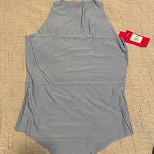 Commando Butter Crewneck Tank Bodysuit in Pool Size Medium